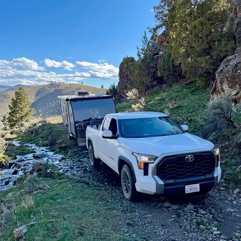 Built where the road ends.